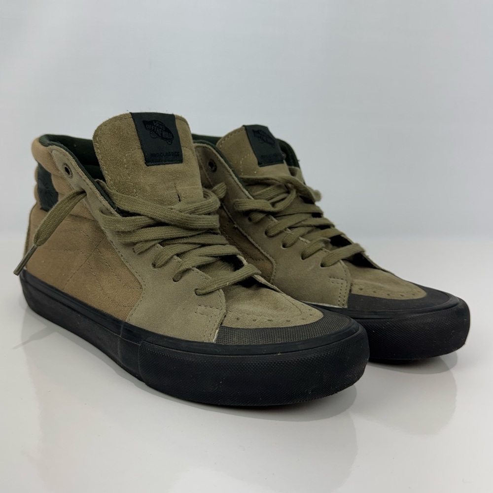 Vans Sk8 Hi BMX PRO Dakota Roche Earthy Green Brown Black Size Men’s US 8 - Rare
